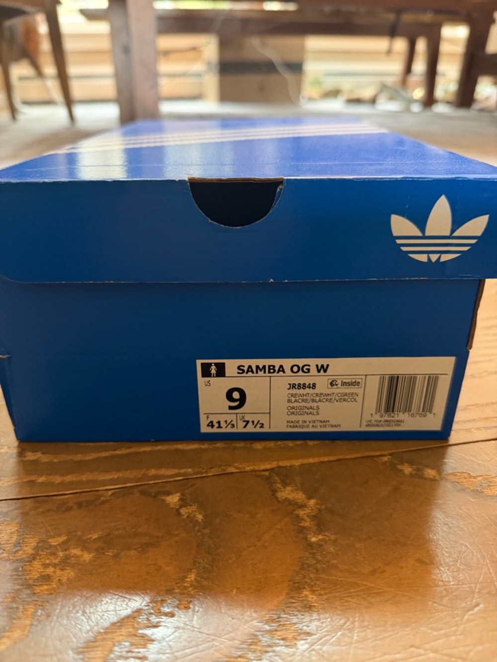 adidas OG Woman’s Sneakers - Teal/White with Gum Sole - Picture 2 of 3
